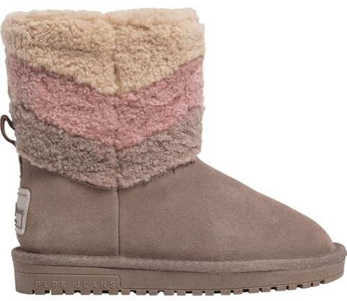 Pepe Jeans Diss Fur G, Botas, Cedar Wood, 34.5 EU