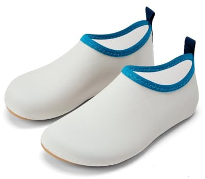 Monnëka Zapatos Agua Niños UPF50+ con Suela EVA Antideslizante | Zapatos de Playa Ligeros con Suela Antideslizante de EVA, fáciles de Poner | Ideales para Actividades acuáticas | Seal 28-29
