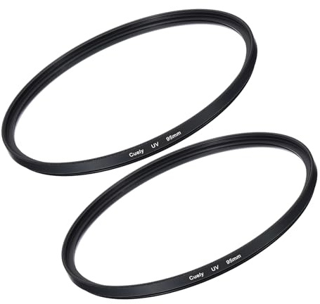 sourcing map UV Lens Filter Camera Protection Filter with Multi-Layer Coatings 95mm HD Hydrophobic Scratch Resistant for Camera Photography Lens 2 Pcs