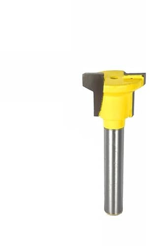 Broca for moldura de cajón con vástago de 1/4 , bloqueo de cajón, tapón de cuchillo de espiga, fresa de madera, puerta, herramienta de inglete for carpintería, MC01055, 1 ud.(6.35x19.05MM)