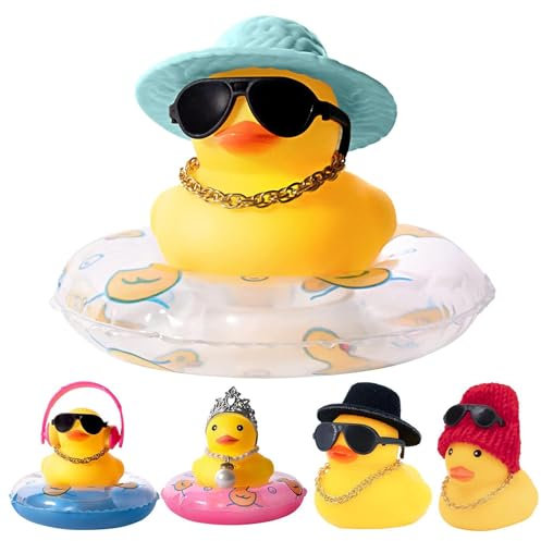 Pato De Goma para Salpicadero De Coche, Pato De Goma, Decoración De Pato De Goma para Salpicadero De Coche, Pato De Goma para Salpicadero De Coche, Adorno De Pato De Goma Amarillo para Coche