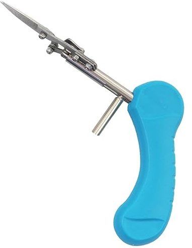BESTonZON Ergonomische Gartenschere für Präzises von Pflanzen Leichtgewichtige Einhändige Verwendung für Gemüse und Kleine Sicher Komfortabel und Vielseitig Einsetzbar
