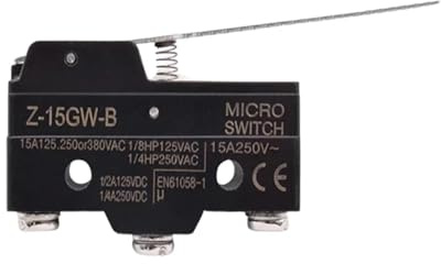 BBMZSM LXW5-11N1 LXW5-11G2 Z-15G LXW5 M-icro Limit Travel Switch Horizontal Rotary Roller Lever Arm Hinge 3 Screw Terminal Microswitch .D126