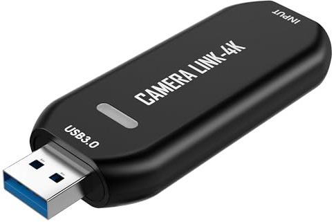 VIXLW Cam Link 4K – External Capture Card for DSLR Camcorder ActionCam as Webcam, HDMI to USB 3.0, Meet/Stream/Record in 4K60/1080p120, Easy Connect for OBS/Zoom, Windows/Mac