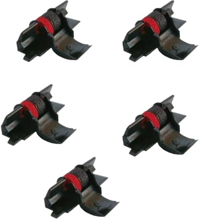 5-Pack IR40T IR-40T Calculator Ink Roller Replacement Compatible With FR 2550 FR 2500 HR100 HR150 HR7 HR8 Printing Calculators