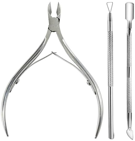 Nagelbandsklippare professionell nagelbandsklippare nagelklippare sax manikyr pusher pedikyr tång död hudborttagare återväxt verktyg för manikyr (färg 10)