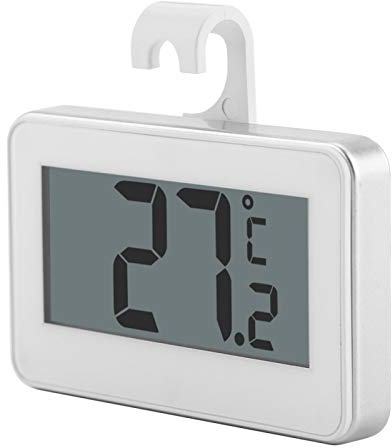 Agatige Digital Thermometer, Indoor Room Refrigerator Thermometer with Backlit Display for Freezer Wine Cellar Fermentation Room