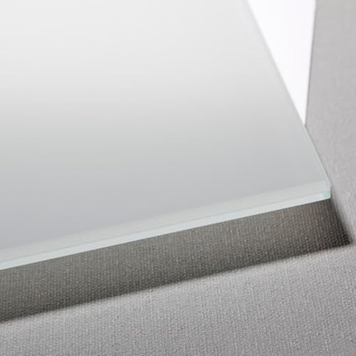 Verbundsicherheitsglas – Maßanfertigung, Hohe Sicherheit, Einfache Installation, mattes VSG Glas mit 0,76 mm PVB Folie matt, Gesamtstärke 8,76 mm, gesäumte Kanten