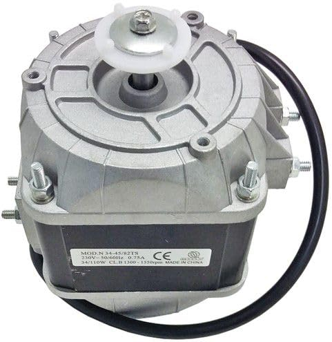 Motor universal de ventilador de refrigerador 7 W 230 V, 8,3 x 8,3 cm Mondo - Compatible con las principales marcas