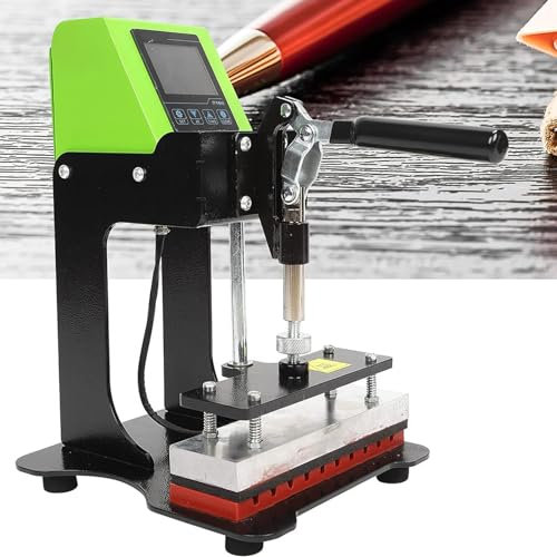 Sublimationstransferdrucker Schnelle Erwärmung, Digitale Hitzepressmaschine, Mit Heizplattenschutz, Heizplatte aus reinem Aluminium, Guter Heizeffekt, Geeignet für den Ferngebrauch