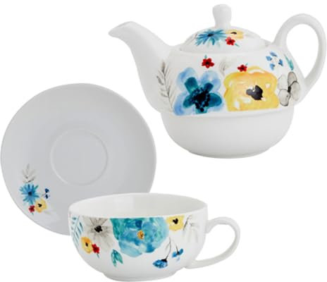 Cabilock Juego de Cerámico Tetera Retro Antideslizante Tazas de Cerámica Accesorios para Ceremonia del Agua de Frutas