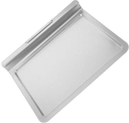 SHOWERORO Teglia Raccogli Grasso per Forno Elettrico Piastra Goccia Olio per Cucina e Barbecue Vassoio Antiolio Resistente per Cottura e Panificazione