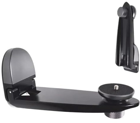 lskdnrufh Projector Stand Small Projector Universal Bracket Metal Projector Bracket Wall Mounted Bedside Bracket Wall Projector Mount(Black)