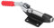 Horizontal Toggle Clamp, Welding Toggle Clamp Horizontal Fixture Stroke Push Pull CNC Quick Release Hand Tool GH 304 EM for Welding, Toggle Clamps