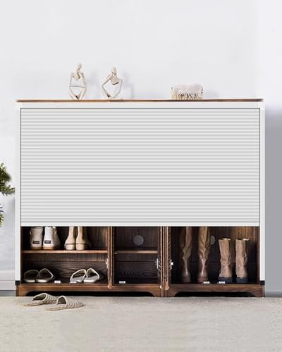 Puerta Plegable Puerta de Armario Plegable Tipo Acordeón Sin Taladrar, Puerta de Armario Blanca para Armario Ropero, Puertas Mosquiteras Plegables Personalizables, Puerta Corredera de Entrada(70x60cm/