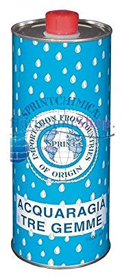 ACQUARAGIA SOLVENTE SMALTO PITTURA VERNICE PENNELLI DA LT. 1 ACQUA RAGIA