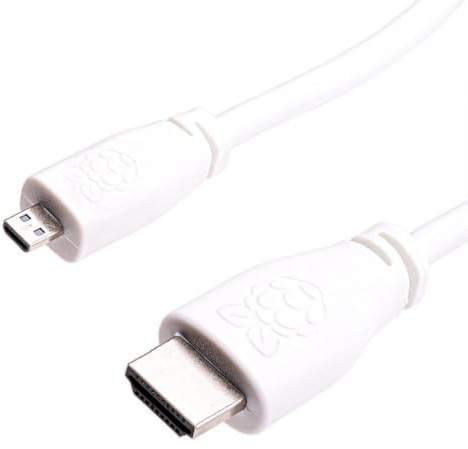 Raspberry Pi Kabel microHDMI->HDMI S/S black bulk・Kabel・Digital/Display/Video (RPI4-HDMI1-S)