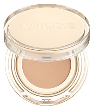 Amuse Taugelee Veganes Kissen Foundation Glow Taufrisches Sauber abschließen Beauty Trockene und empfindliche Haut Umweltfreundlich 02 NUDE