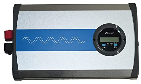 EPEVER IPower-Plus Series IP3000-22 Plus, 3000W 24VDC auf 230VAC reiner Sinus Spannungswandler Wechselrichter mit LCD Display,ideal für Off-Grid Haushaltsnotbeleuchtung, Fahrzeugmontiertes System usw.
