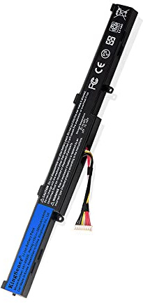 44Wh A41-X550E Laptop Battery Replacement for ASUS X450 X450E X450J X450JB X450JF X450JN A450 A450C A450V K450V K450J X751L X751LA R751J R751JA F751 F751L K550Z/Series New Battery 15V/2950mAh