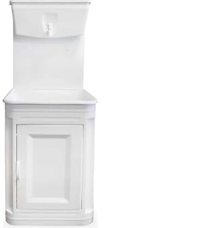 Varile Handwaschstation aus Kunststoff mit Unterbau, Waschbecken und Wasserspender (10L)