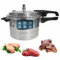 Ccarzzi Aluminum Pressure Cooker 7L Dual Handle Pressure Cooker with Steamed Slice for All Hob Types, Kitchen and Dining