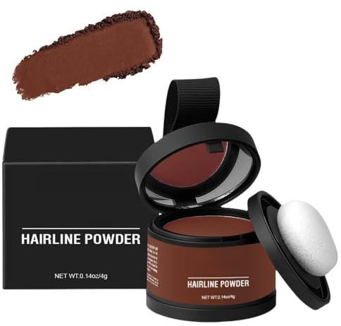 Poudre Cheveux Waterproof,Retouche Racines Cheveux,14 Couleurs Poudre Chéveux,Poudré De Racine De Chéveux,Pour Chevéux Clairsemés,Hairline Powder,Hair Root Concealer (Auburn)