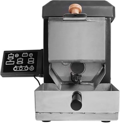 XEEAOFE Coffee Bean Roaster, 200g Stainless Steel Coffee Bean Baker Peanut Roaster, with Adjustable Speed, Drum Type for Home and Commercial Use 110V