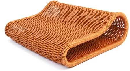 Cuscini artificiali in rattan intrecciato a mano traspirante per una facile pulizia comoda per utenti di età e cuscino in rattan da viaggio
