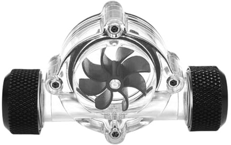 UTTASU 1Pc 8-Blade Water Flow Meter G1/4 Pollice Indicatore di Livello Dell'acqua Per Il Sistema Di Raffreddamento Ad Acqua Accessori Facile Da Installare