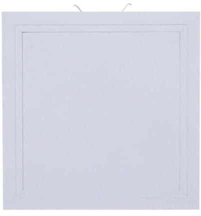 CashMuch Insption Porte en alliage d'aluminium galvanisé à clipser pour mur, parapluie, conduits Hting, commandes électriques et raccords d'égout Blanc