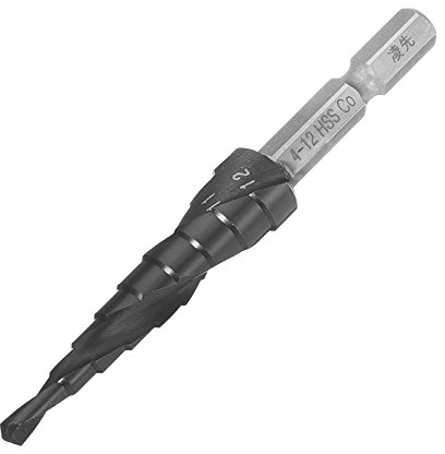 EsportsMJJ Hrc89 Altin Capa Paso Taladro bit 4-12Mm Hss M35 Cobalto Paso Cono Taladro Broca Cortador De Agujero