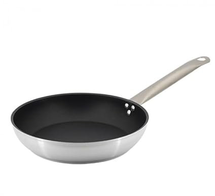 ACCADEMIA MUGNANO Padella Professionale Antiaderente Alluminio 99,5% Spessore 5 mm Diametro 20 22 26 28 30 36 40 cm Manici isolati No induzione 100% Made in Italy (40)