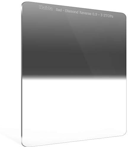 Haida Red Diamond Shockproof 150mm Reverse Grad ND0.9 Filter ND GND 150 x 170mm Double Strength Optical Glass MC 3 Stop ND8 HD4397