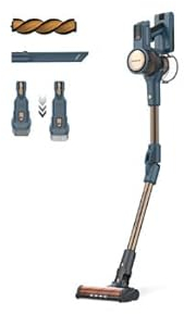 Taurus - Aspirador Escoba Homeland Digital Flex, Sin Cable, 350W, 22kPa, Carga Rápida, 3 Velocidad, Limpieza Fácil, Autonomía 55 Min, Pantalla Digital, Triple Sistema de Filtración, Accesorios
