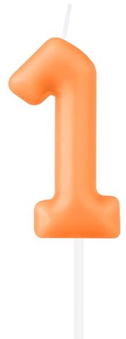 Decorazione per torta Macaron Arancia Dolce per Forniture Feste di Compleanno, Candele Buon Compleanno, Decorazione Torta