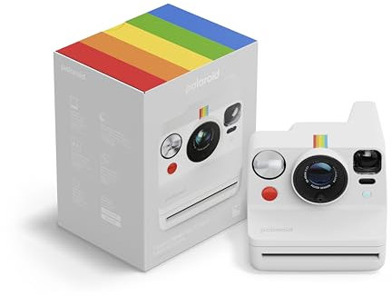 Polaroid - Now+ Génération 3 - Appareil Photo instantané connecté Bluetooth - Blanc (9161)