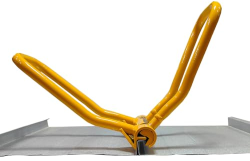 Standing Seam Roofing Tool Hand Seamer,Metal Sheet Bending Tool for 90 Degree Locking of Verticle Seam,Suitable for Metal Panel with a Thickness of 0.8-1.2mm