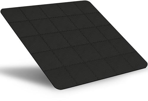 bonsport Whirlpool Unterlage eckig 240cm - Poolunterlage viereckig - Bodenschutzmatte Whirlpoolmatte Outdoor Matte, schwarz