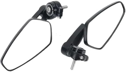 Para MT09 Para MT09SP Para FZ09 Para MT-09 Para SP 2021-2024 Accesorios De Rotación Lateral Motocicleta Espejo Final De Manillar Espejo Retrovisor(Style 2024)