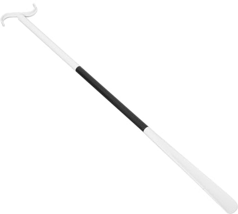 DECORNIJIA Dispositif d'Aide à L'Enfilage des Chaussettes à Long Manche Chausse-Pied Multifonction pour Personnes Âgées et Femmes Enceintes Tige Amovible Portable Plastique pour Habillage et Retrait