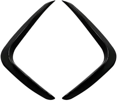 Auto Frontspoiler Lippe Für BMW X3 X4 G01 G02 G05 Sport 2018-2023 Frontstoßstangenlippe Splitter Grill Spoiler Abdeckung Lufteinlass Windmesser Tuning(18-21 Gloss Black)