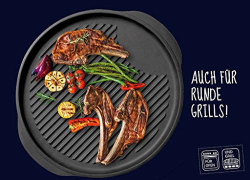 UR-TOPF Keramik-Grill-Platte rund 34 cm
