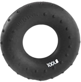 Sharplace Handmuskeltrainer, Handtrainingsgerät, Fingertrainer Silikagel-Ring, Muskeltrainer für die Hände, 100lb