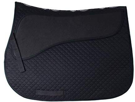 Rhinegold Druckpolster Schabracke - schwarz