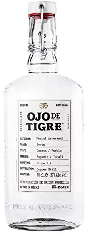 Ojo de Tigre Mezcal Artesanal Joven 100% Agave 37% Vol. 0,7l