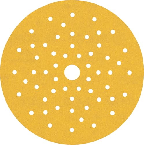 Bosch 6x Set de papel de lija EXPERT C470 multiperforado | para Pintura sobre madera, Madera dura, Grano 2x 60, 2x 120, 2x 240, Professional Accesorios Lijadora excéntrica
