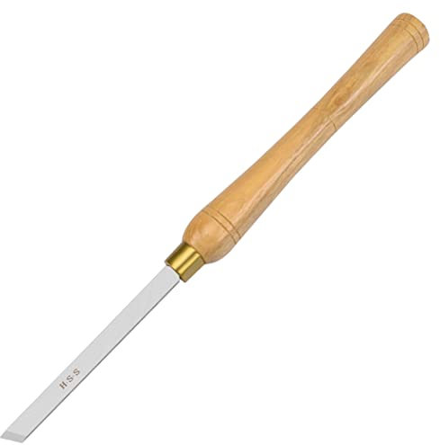 Drechseleisen HSS Drechselzubehör Drechselbank Stechbeitel Set Für Holz Drechselholz Drechselwerkzeuge Schruppröhre Schalenröhre Drechseln Schnitzeisen Stemmeisen 1 Stück,Skew Chisel 13mm