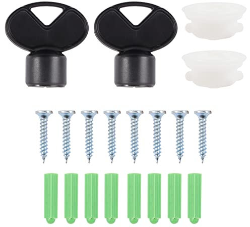 DOITOOL Papiertücher Kommerzieller Papier 2Pcs Papier Taste Papierhandtuchkastenschlüssel Toilettenpapierspender Schlüssel Automatischer Papier