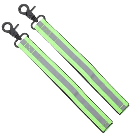 BELLIFFY 2stücke Feuerwehrhandschuhband Handschuh Riemen Befestigung Für Feuerwehrleute Aus Nylon Und Eisen Mit Haken Für Schlüssel Und Kletterseile Praktisches Hilfsmittel Für Verschiedene